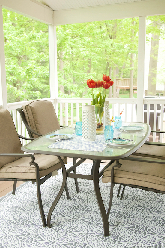 Easy Porch Makeover on a Budget from One Project Closer