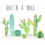 Free Watercolor Cactus Printable from One Project Closer