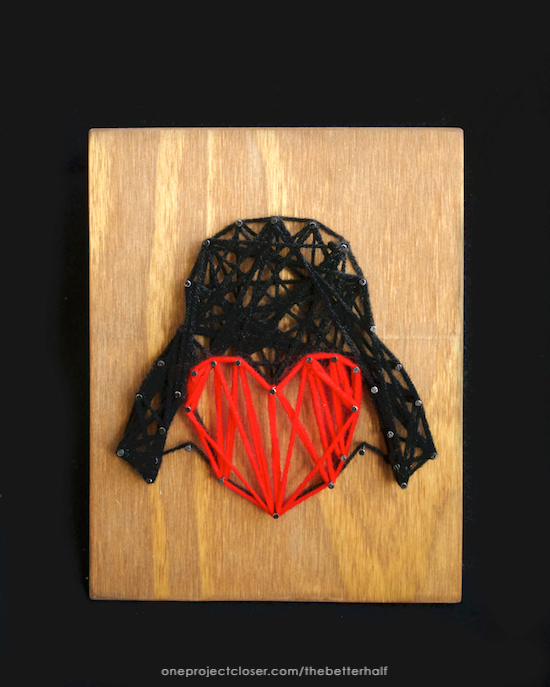 Star Wars String Art from One Project Closer