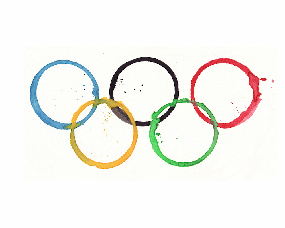 Amazon.com : USA Olympic Game Flag - America Olympic Sports Flag - 3x5 Feet Olympic  Rings International Competition Banner Indoor Outdoor Decoration : Patio,  Lawn & Garden