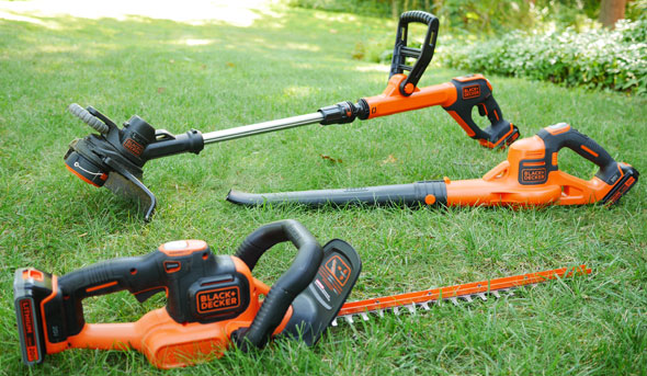 black & decker lawn and garden tools - one project closer