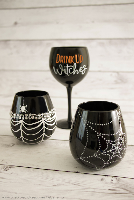 DIY-Halloween-Wine-Glasses-from-One-Project-Closer