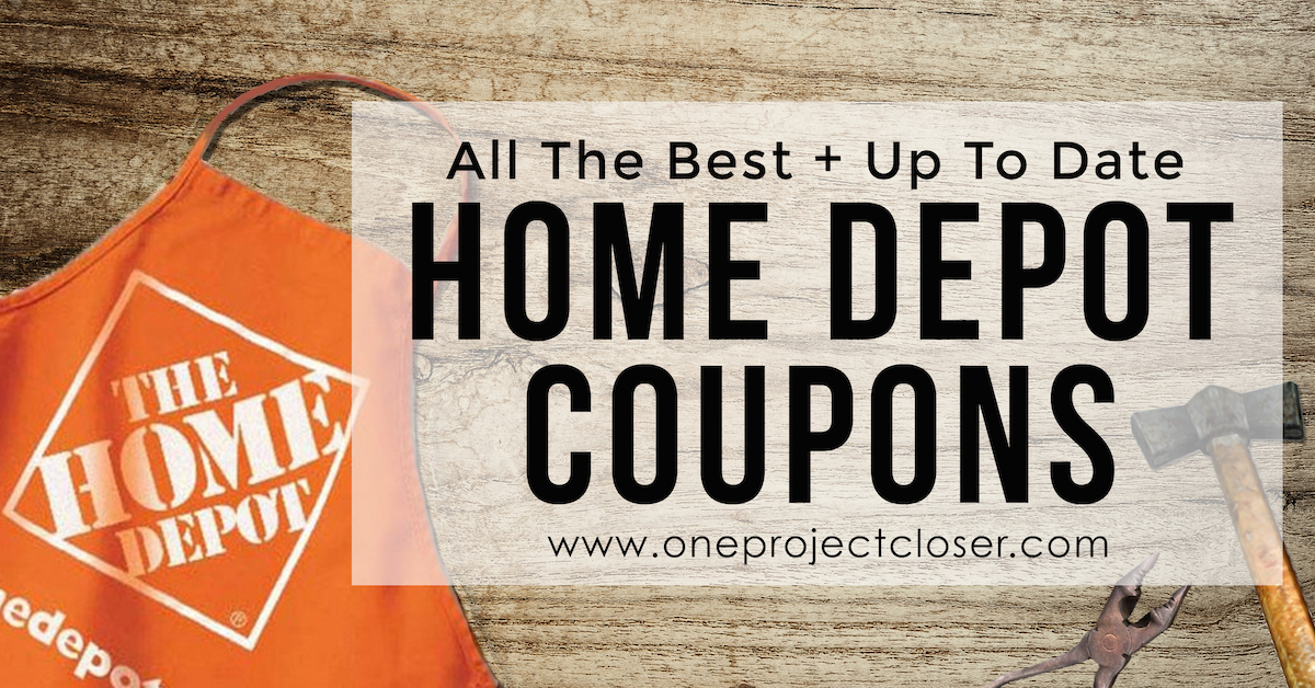 Home Depot Coupons Coupon Codes 10 Off Sales Fall 2019 One