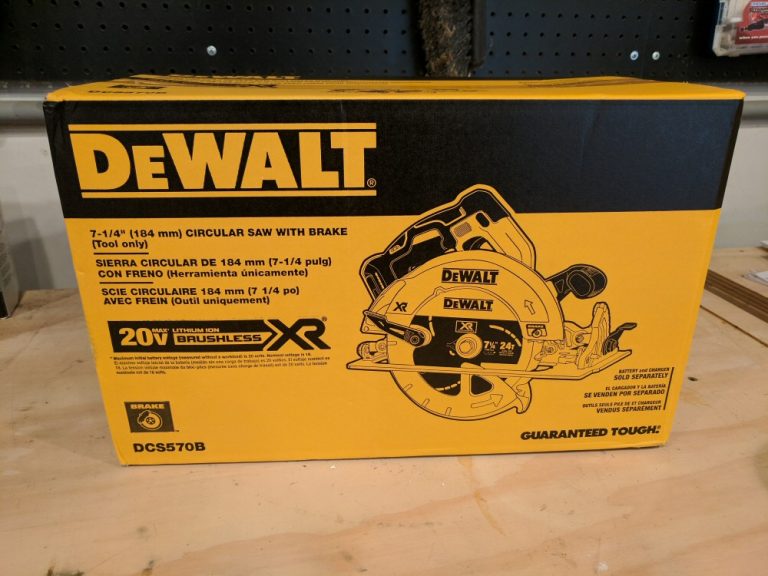 DeWALT 20v LiIon Brushless 71/4″ Circular Saw w/ Brake Review (Model