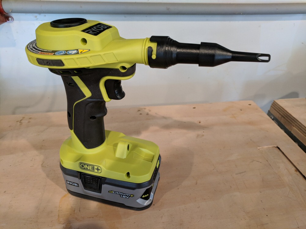 Quick Take The 25 Ryobi 18V HighVolume Power Inflator (Model P738