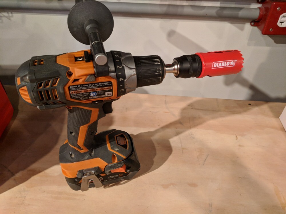 How To Use A Hole Saw In A Black and Decker Impact Driver 