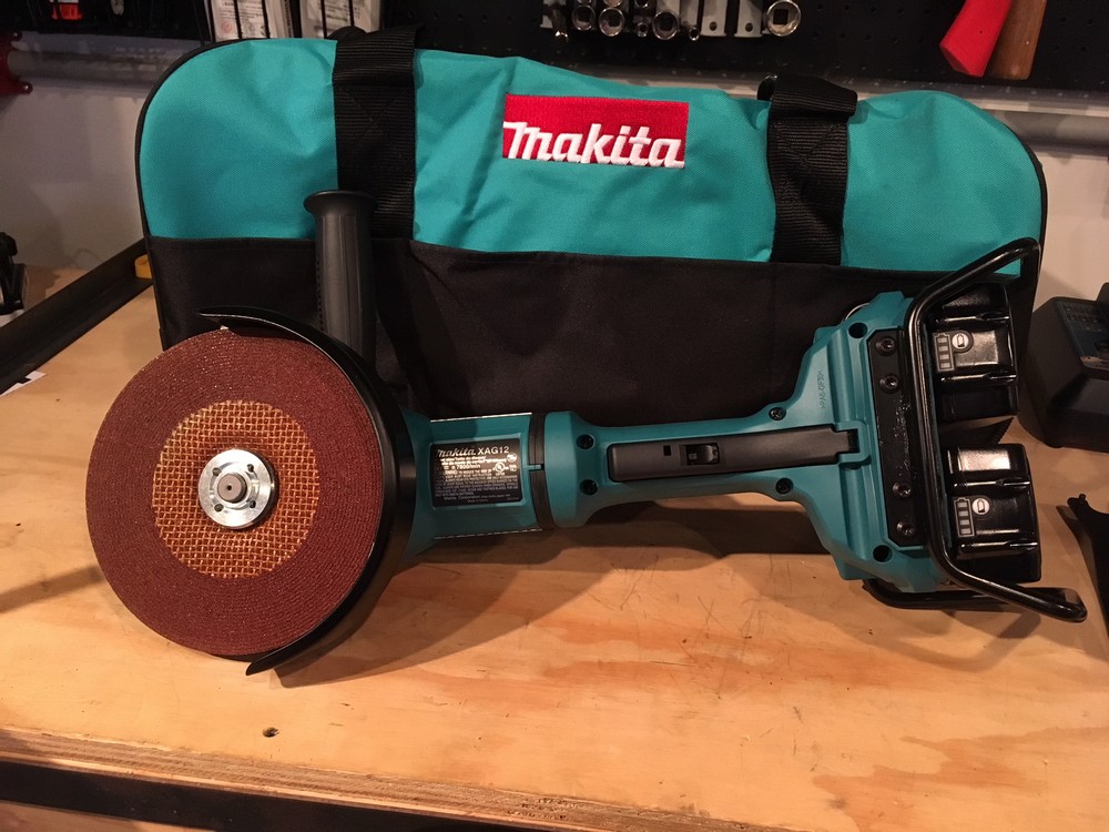 Makita’s New 36v Angle Grinder Is Totally Beastly (…and a little heavy…)