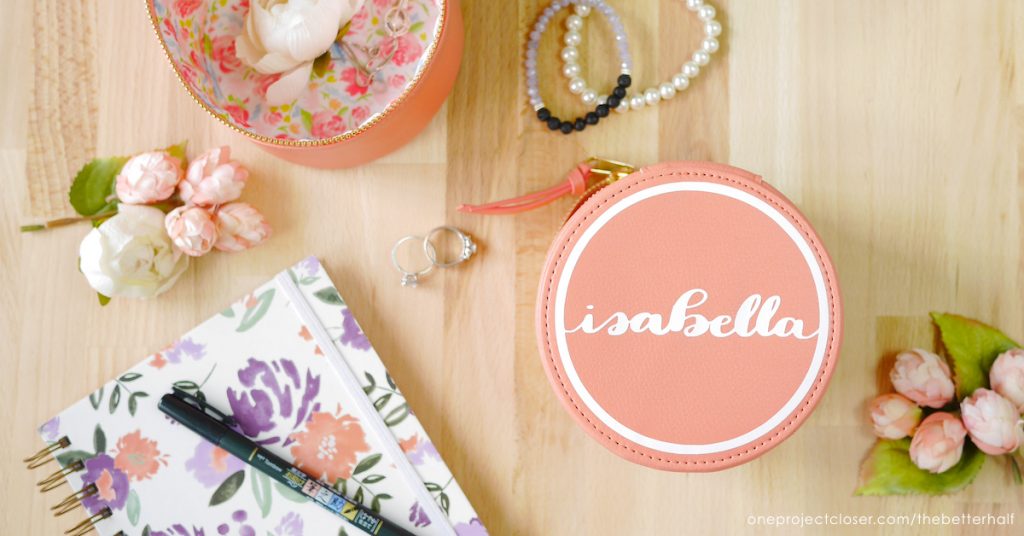 DIY Personalized Jewelry Boxes + Free Printable Stencils