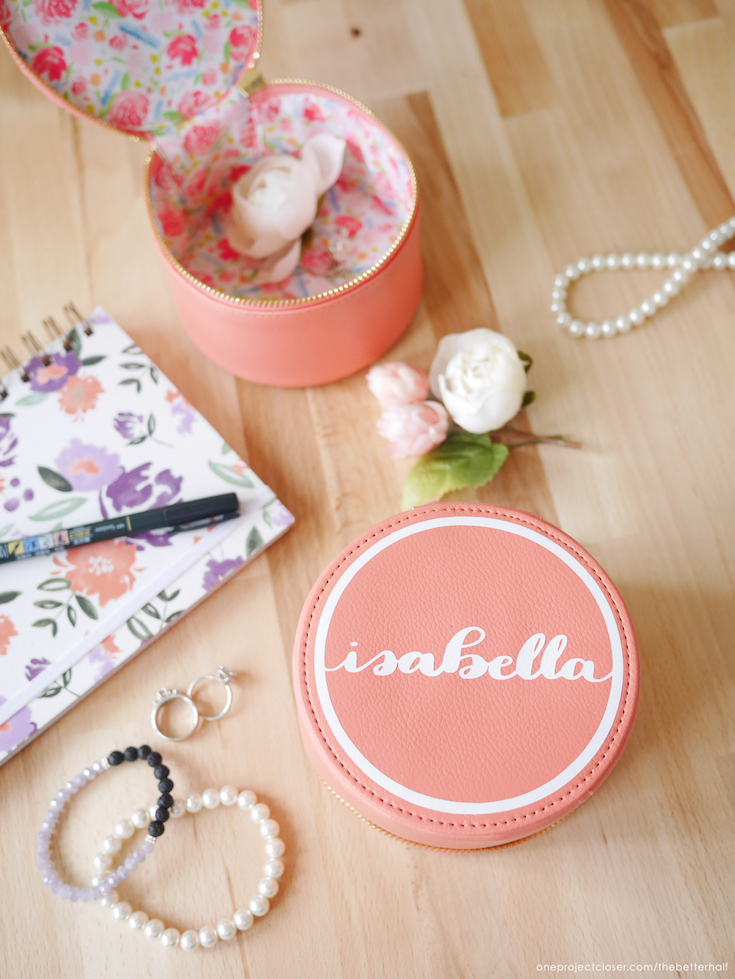 DIY Personalized Jewelry Boxes - One Project Closer