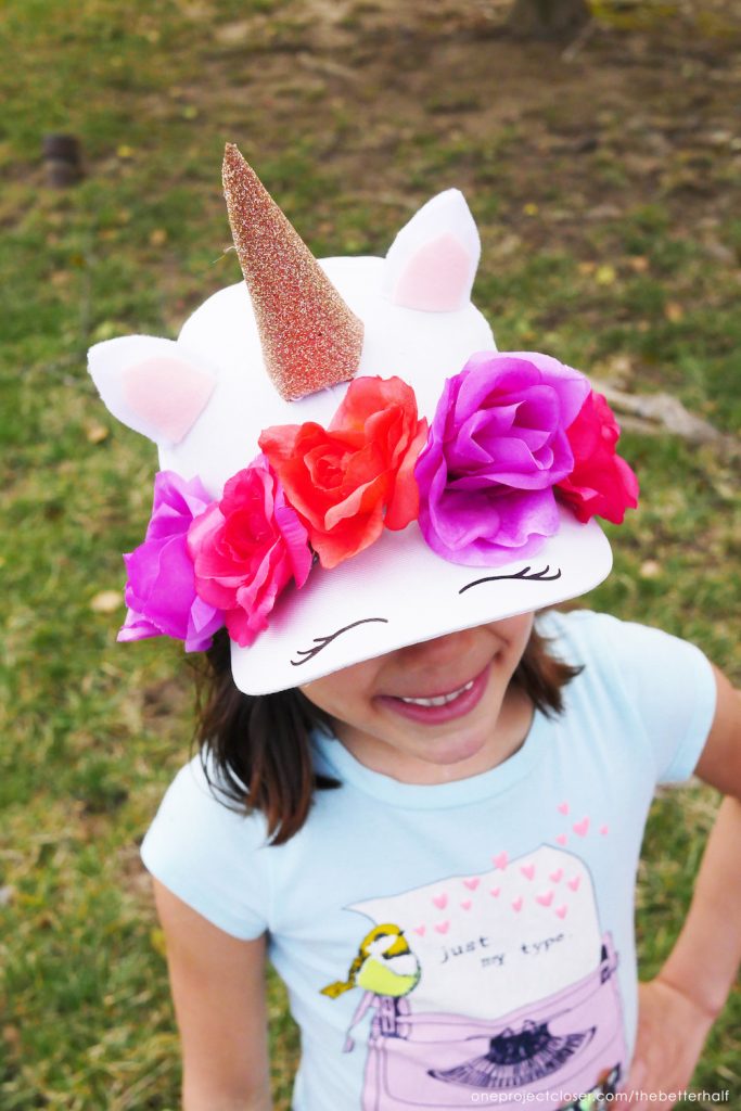 How to Make a Unicorn Hat Tutorial A Dollar Store Craft