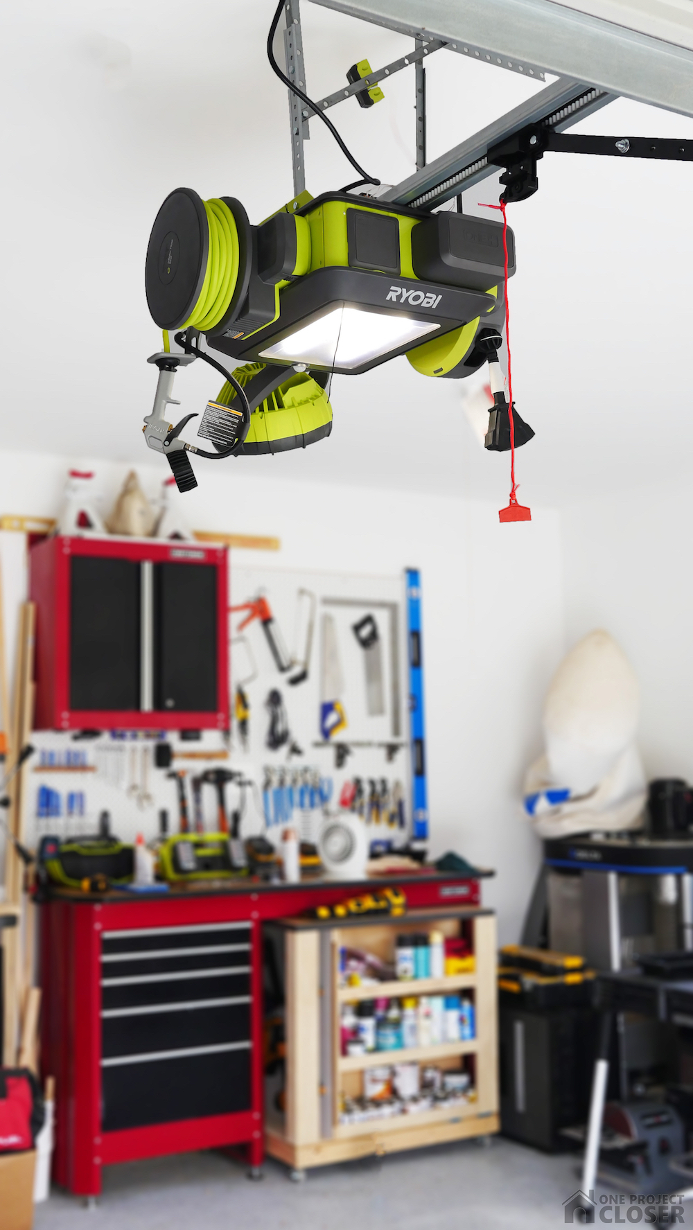 Ryobi garage door opener air compressor deals