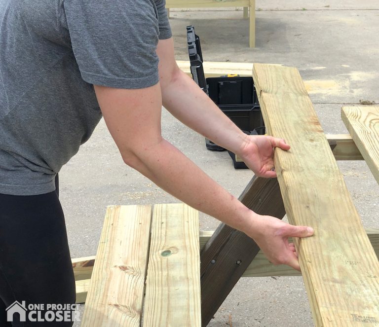 How to Replace Picnic Table Boards