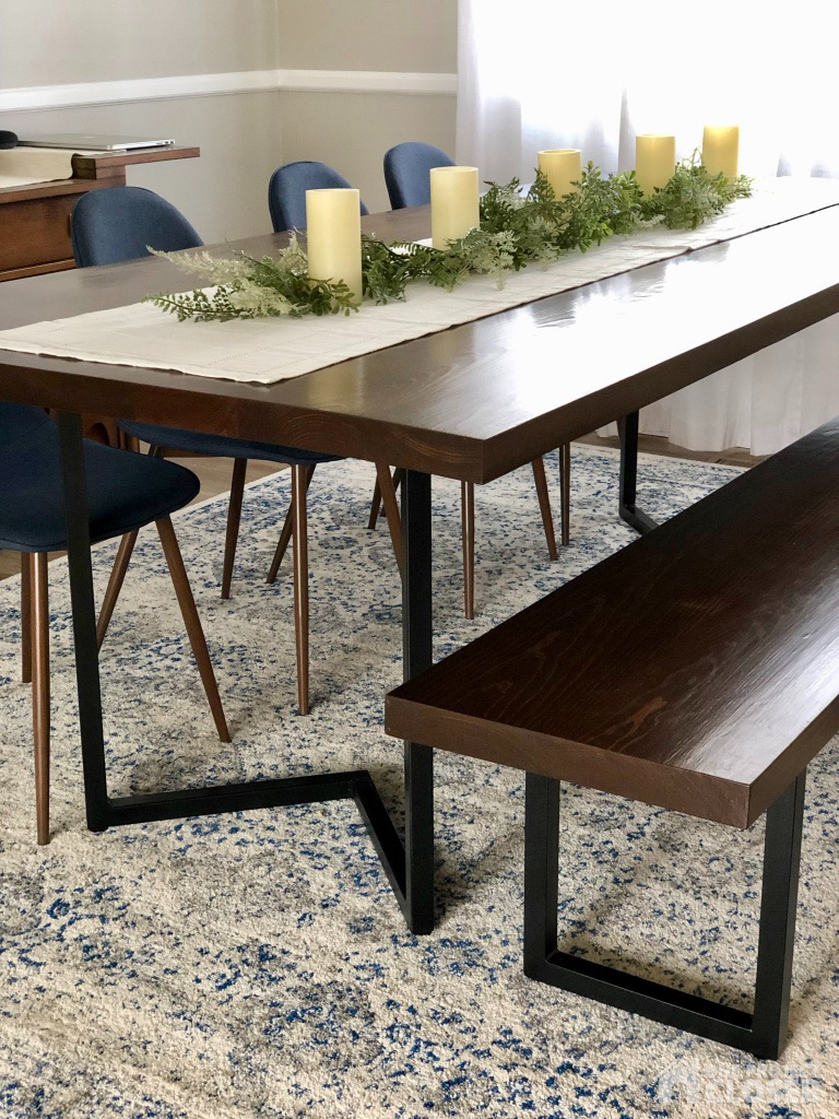 DIY Modern Dining Table Plans Tutorial DIY Modern Dining Table Plans Tutorial