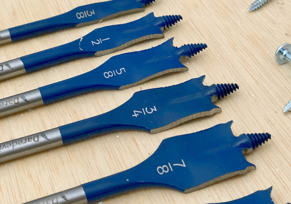 Bosch Daredevil Standard Spade Bit Set Review